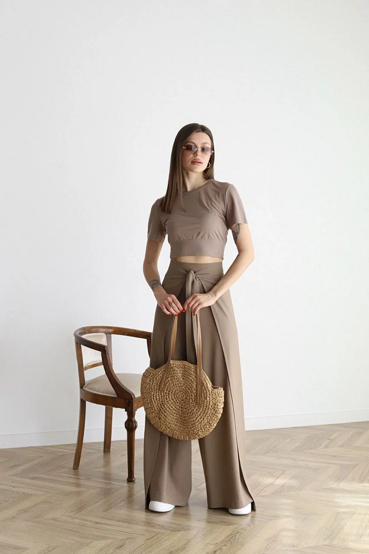 Rosalia - Linen Wide-Leg Pants