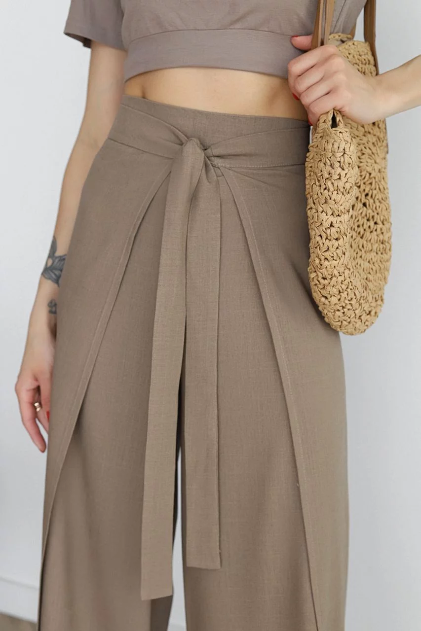 Rosalia - Linen Wide-Leg Pants