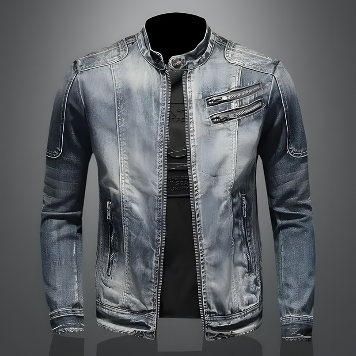 Alessio - Vintage Look Denim Jacket