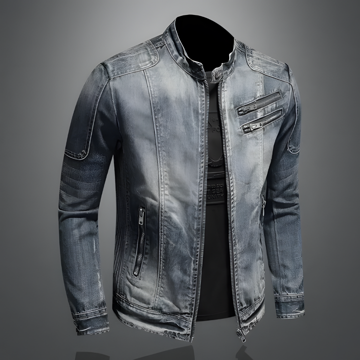 Alessio - Vintage Look Denim Jacket