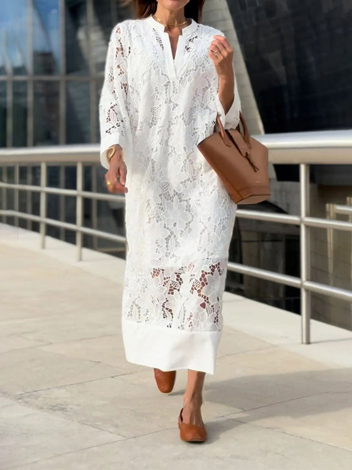 Amber - Lace Maxi Dress