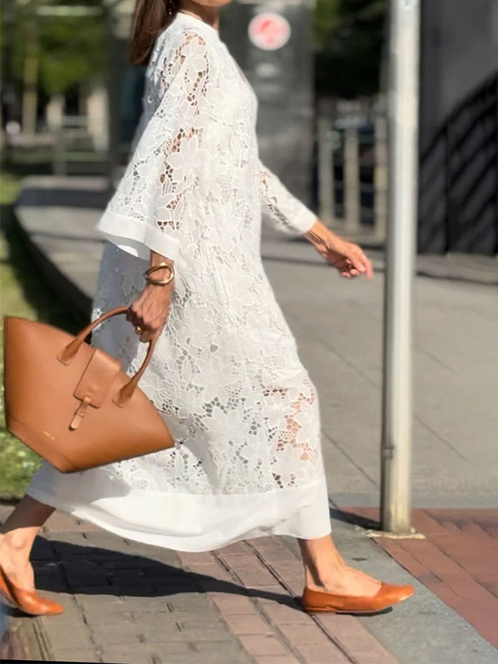 Amber - Lace Maxi Dress