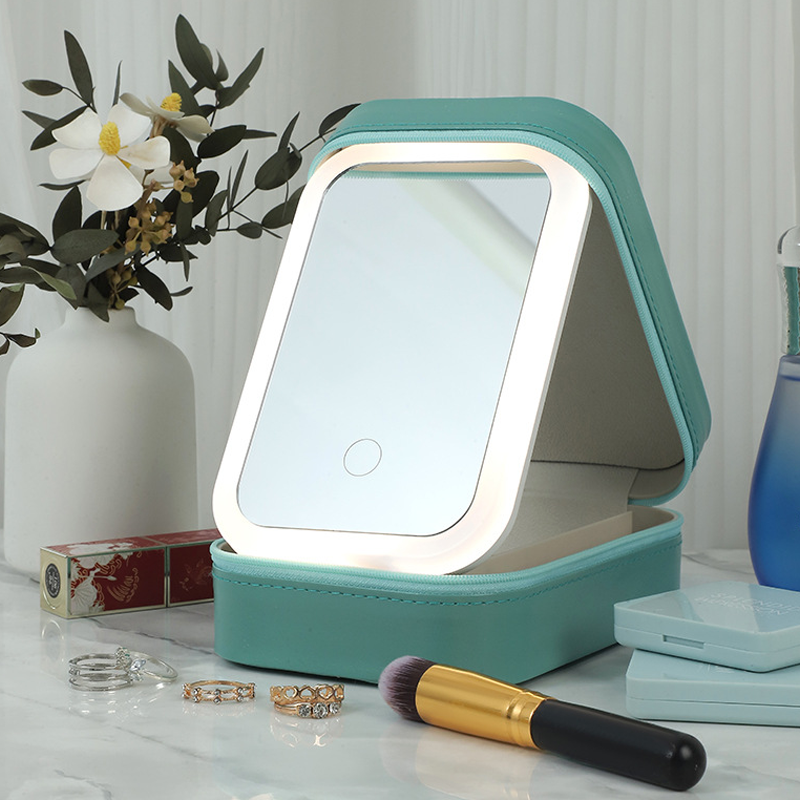 IlluminateGlow - Trifold LED Makeup Mirror