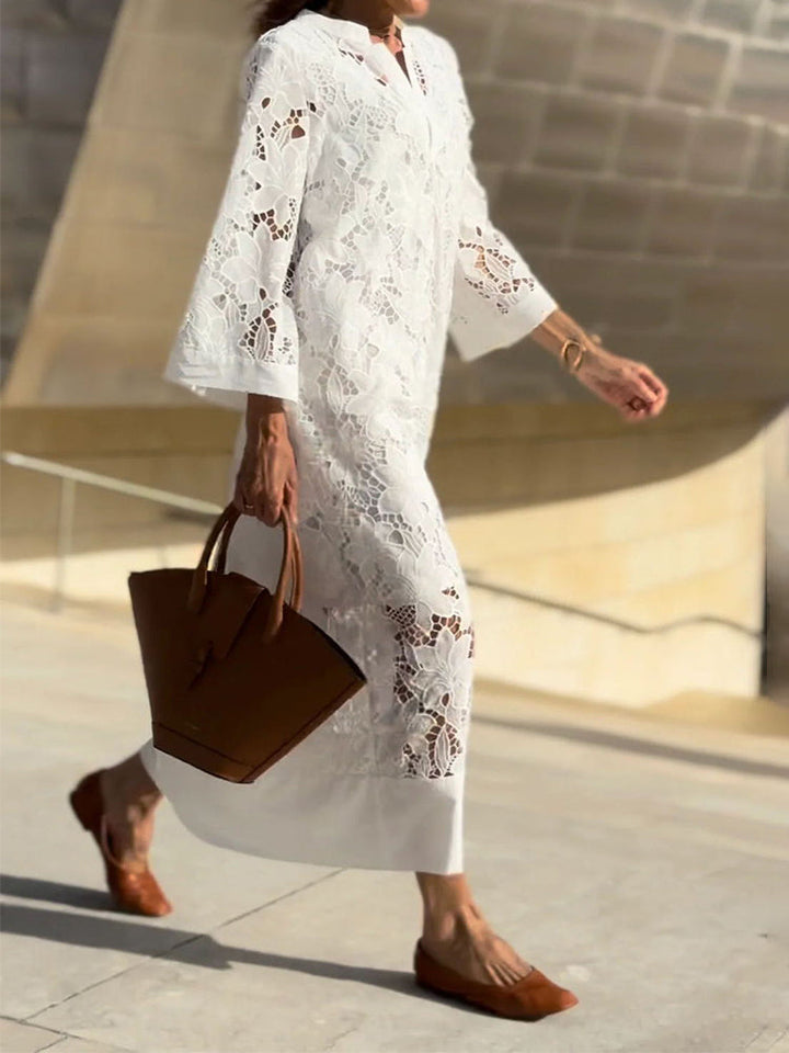 Amber - Lace Maxi Dress