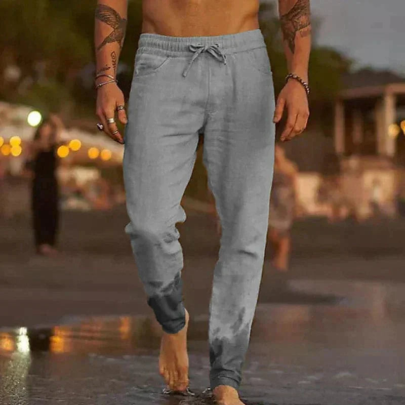 Oliver - Linen Pants - 1+1 FREE