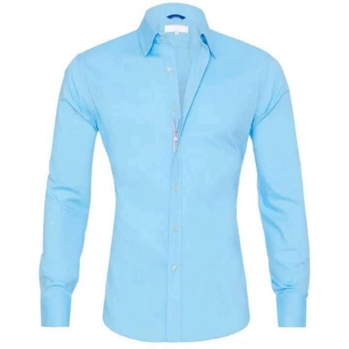 Alex - Non-Iron Zip-Up Shirt