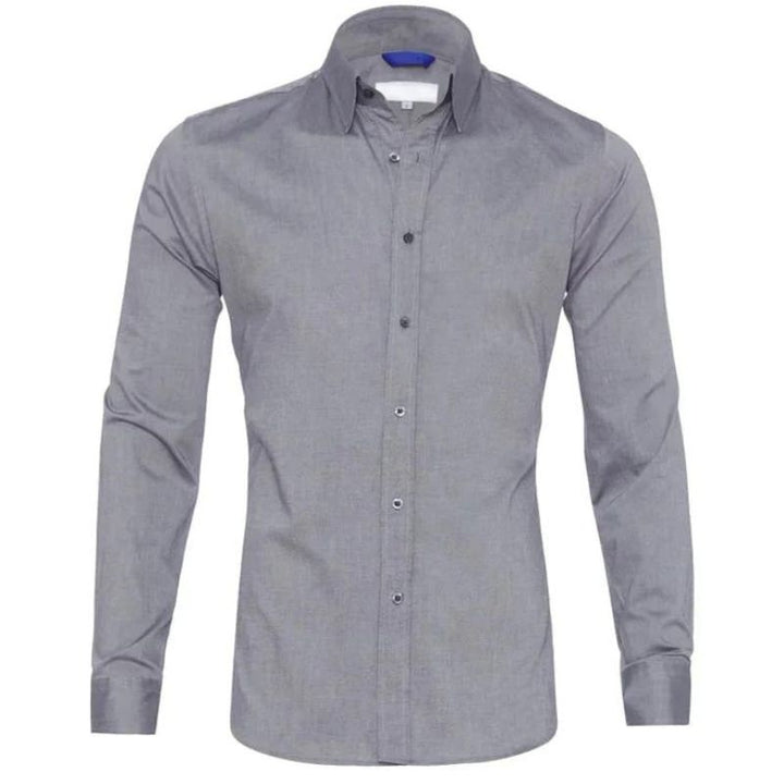 Alex - Non-Iron Zip-Up Shirt