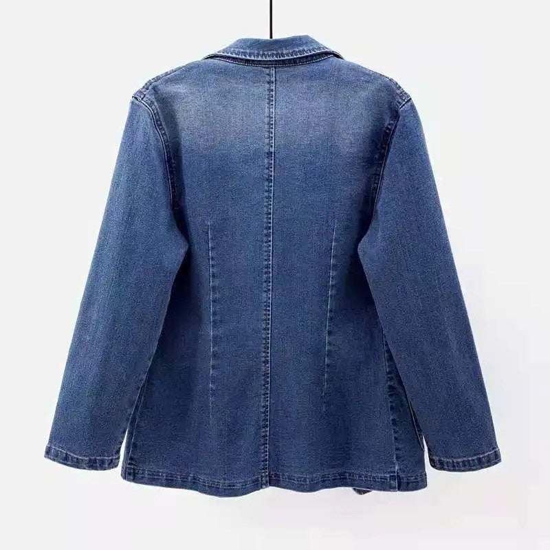 Dina - Denim Blazer