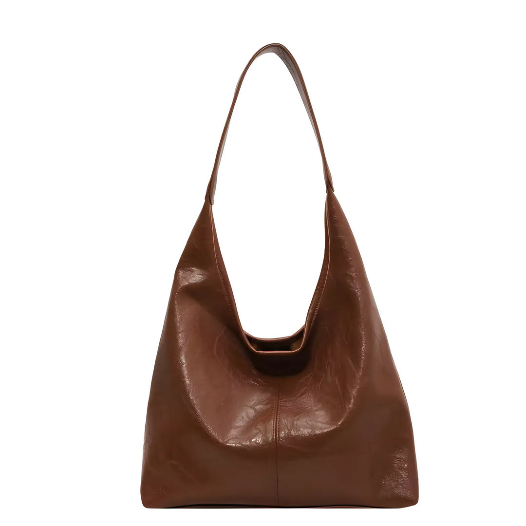 Ava - Distressed Leather Tote Bag