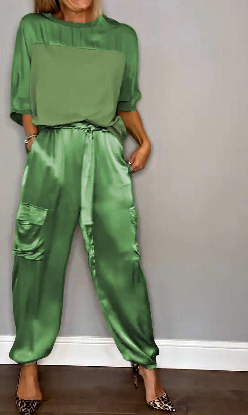 Sammie - Satin Co-Ord