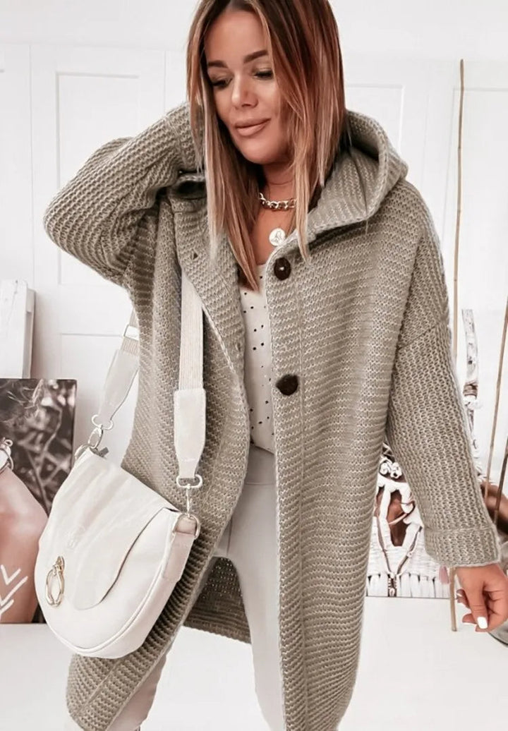 Milly - Knit Hooded Cardigan